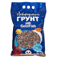 GoldFish Грунт Галька Черноморская 2-5мм, 3,5кг